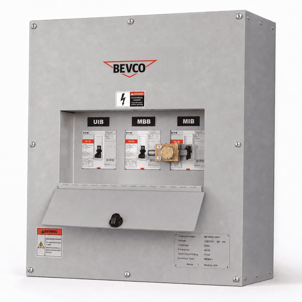 UPS Bypass Maintenance Panel
