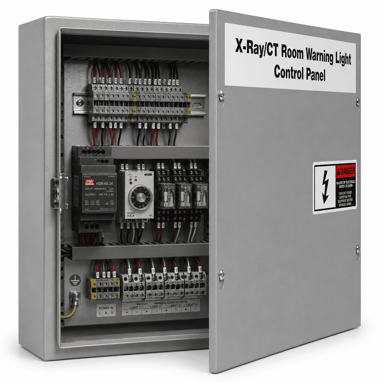 X-Ray/CT Lighting Controller Panel