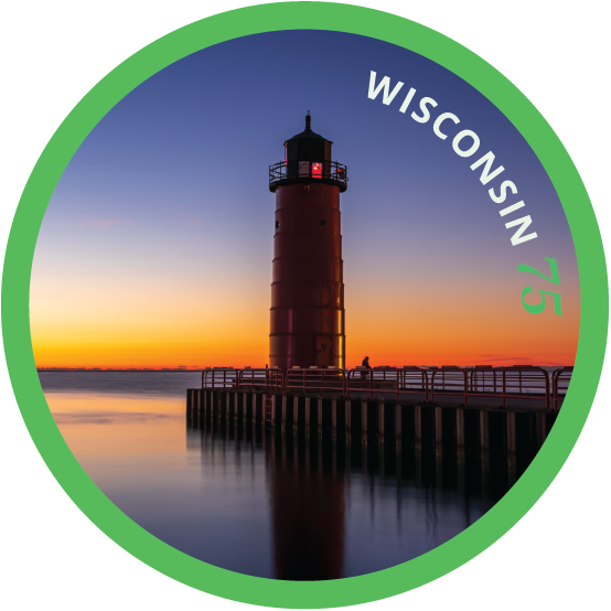 Image of a lighthouse in Wisconsin