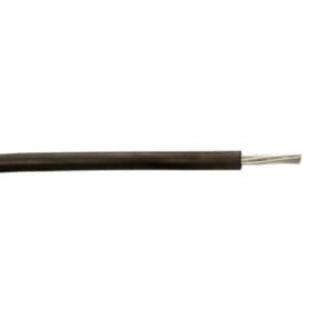 Black insulated ground strap