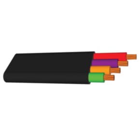 Black composite cable, click for more composite cables