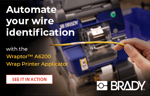 Brady wire product feature