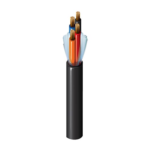 Black Control Cable