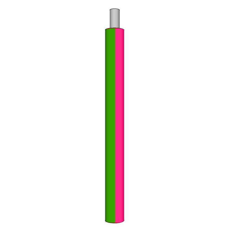 Green and red wire