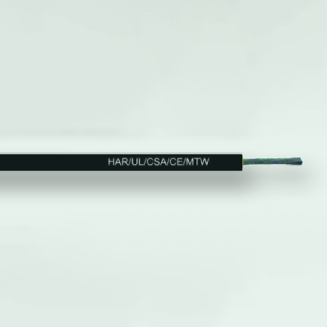 black hook-up wire