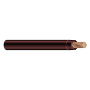 400MCM AWG UL THHN Building Wire, Bare copper, 37 Strand, PVC, 600V, Brown
