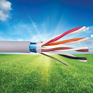 28 AWG, Multi-pair Electronic Cable, 4 Conductor, Unshielded, Gray