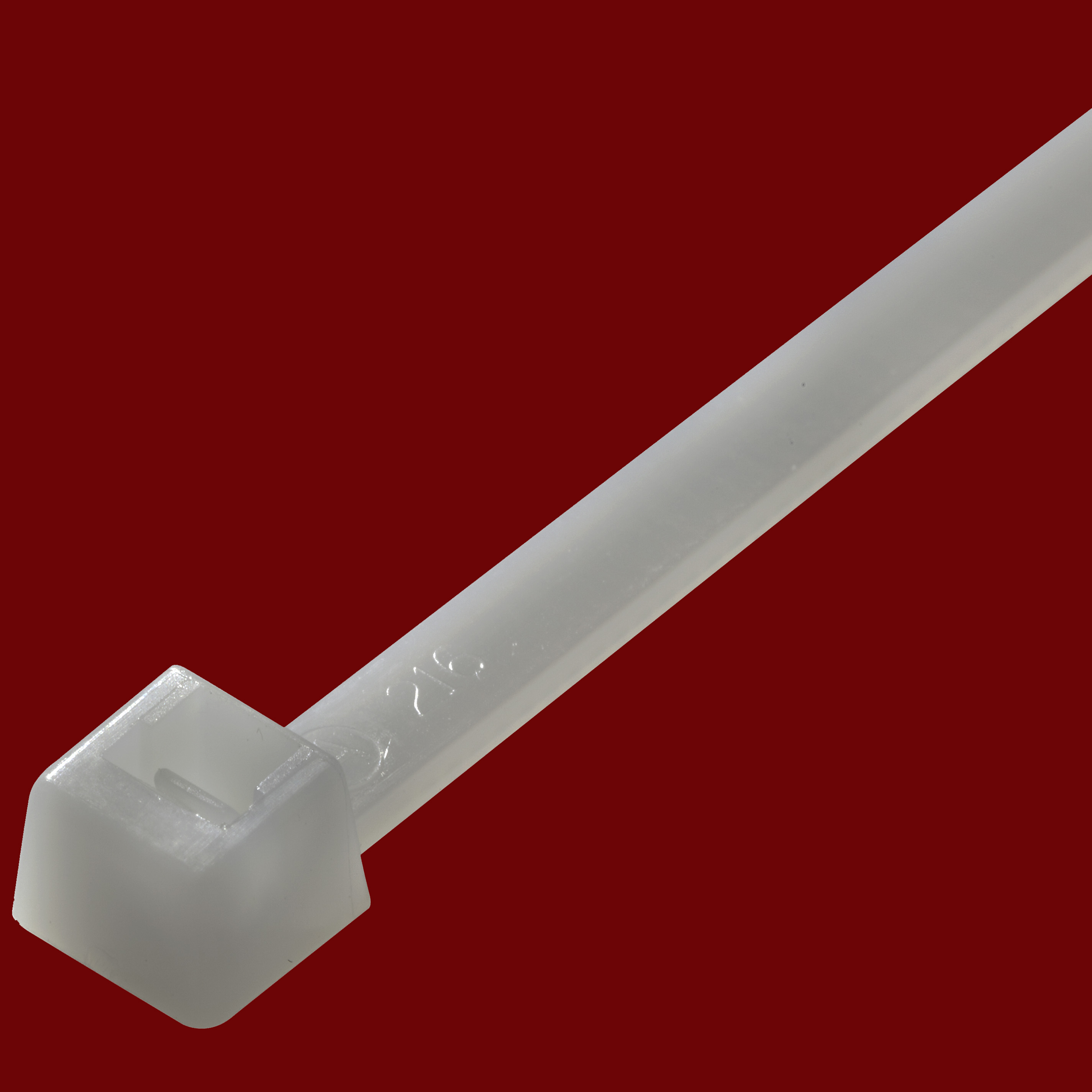 Standard Cable Tie, 18 LBS, Natural