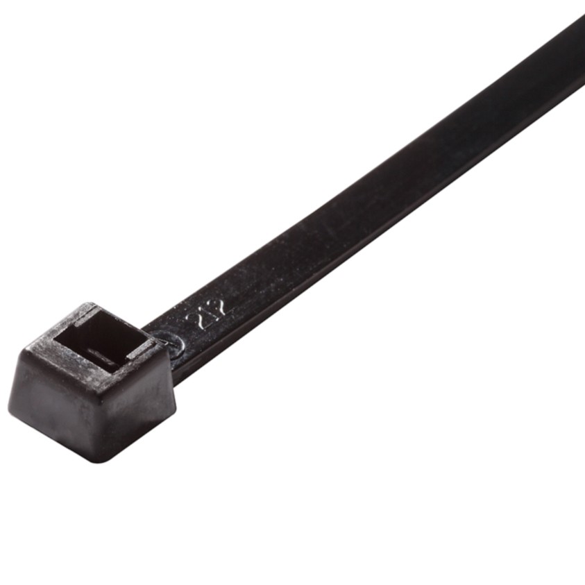 Standard Cable Tie, 18 LBS, Black