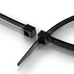 Standard Cable Tie, 50 LBS, Black