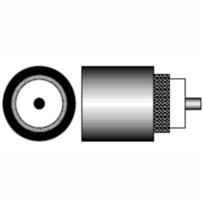 RG59/U Coaxial Cable, 20 AWG, Shielded, Black