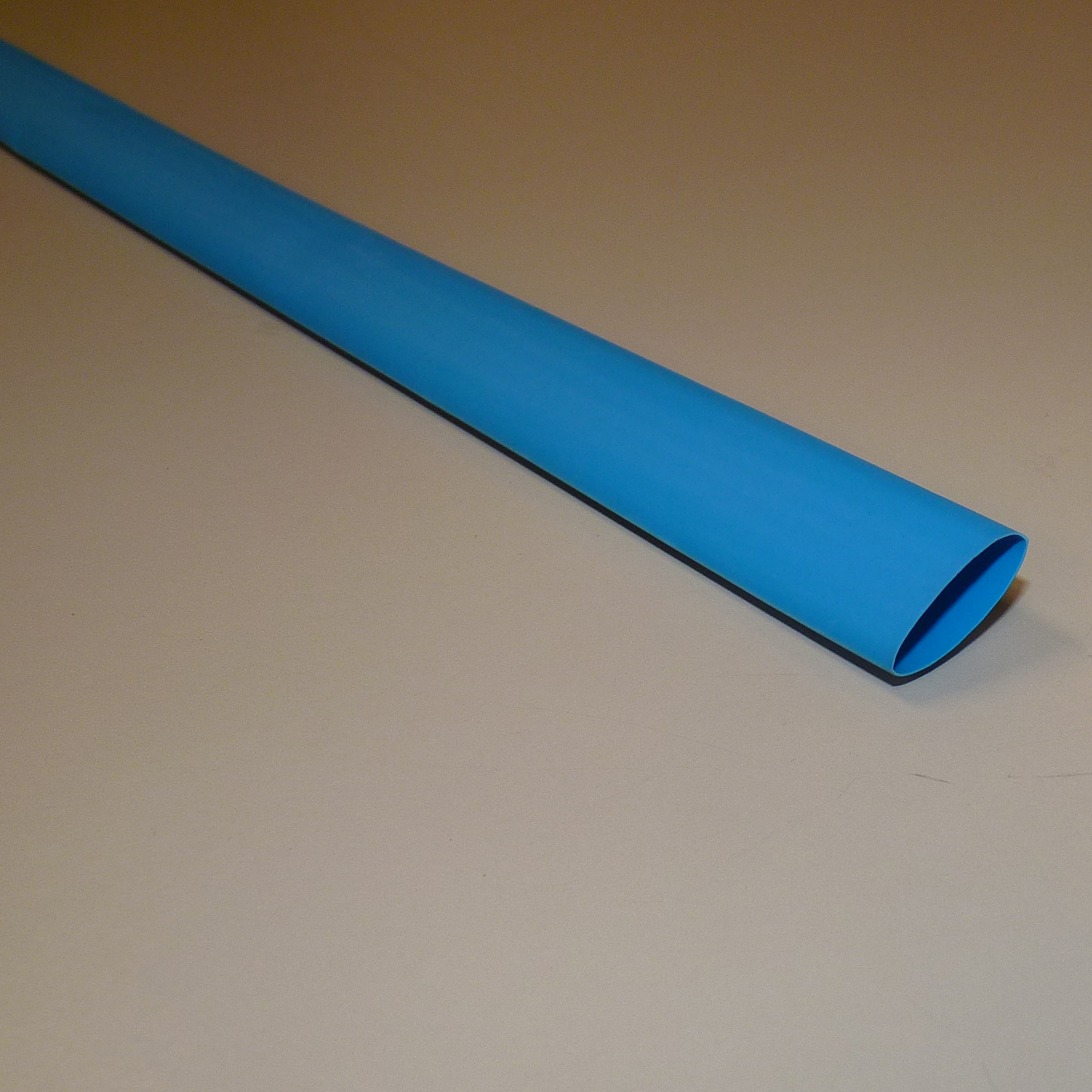 Heat Shrink Tubing, 2:1, 90C Shrink, 0.19"-0.38", Polyolefin, Blue