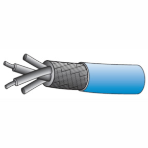 M17/176 Coaxial Cable 24 AWG, Stranded, 77 OHMS, Blue