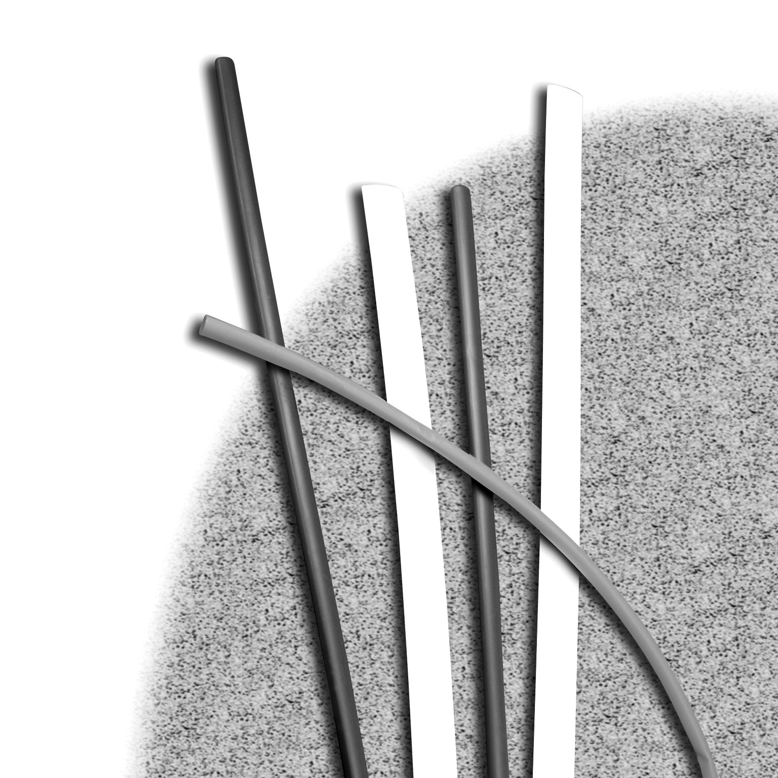 Heat Shrink Tubing, 3:1, 120C Shrink, 0.13"-0.38", Polyolefin, Black
