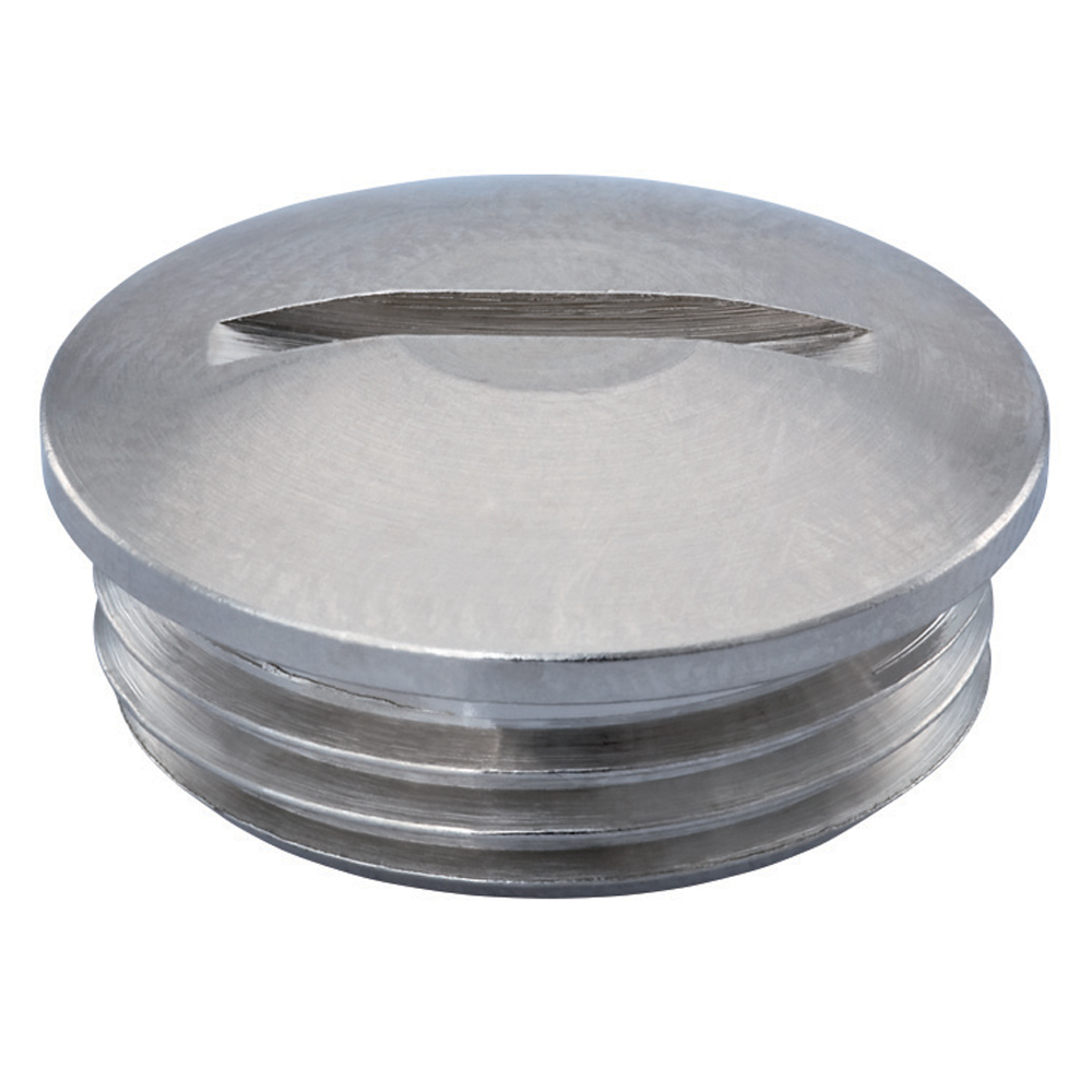 Cordgrip, 0.55", 0.24" Thread, 9 PG, Nickel Plated Brass