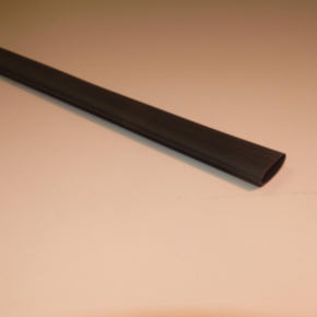 Heat Shrink Tubing, 4:1, 130C Shrink, 0.10"-0.44", Polyolefin, Black