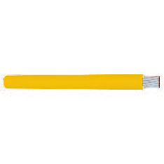 28 AWG, UL 1429 Lead Wire, 7 Strand, 80C, 150V, Tinned copper, XLPVC, Yellow