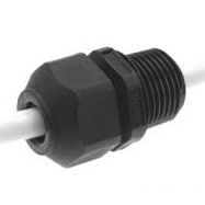 Cordgrip, 2.23", 0.57" Thread, 1" DIA, PG, Nylon