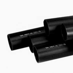 Heat Shrink Tubing, 2:1, 90C Shrink, 0.32"-0.63", Polyolefin, Black