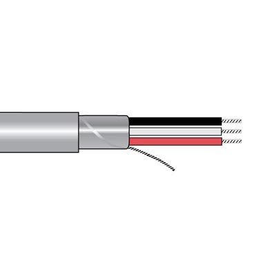 24 AWG, Multi-conductor Electronic Cable, 25 Conductor, Unshielded, Gray