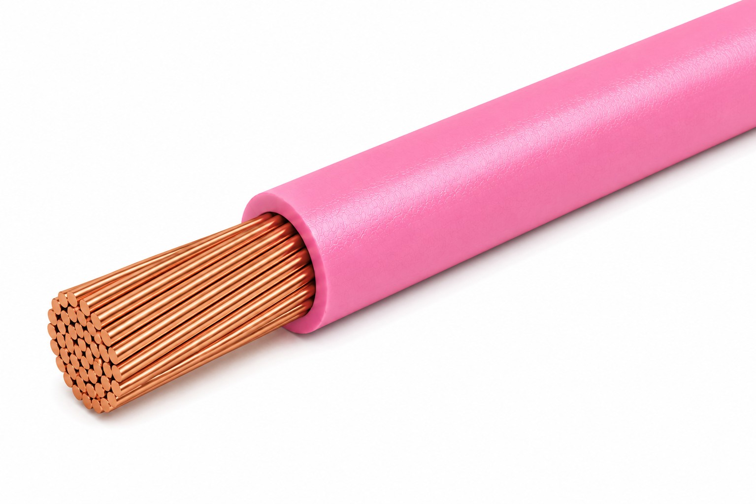 GXL Primary Wire 14 AWG XLPE Insulated, 60V, Pink