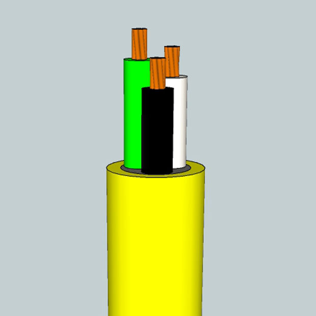 thumbnail image 2 of Southwire 550464 16/4 SEOOW Power Cable - 600V, 105C, Stranded Bare Copper, Black - Made In USA 2 of 6