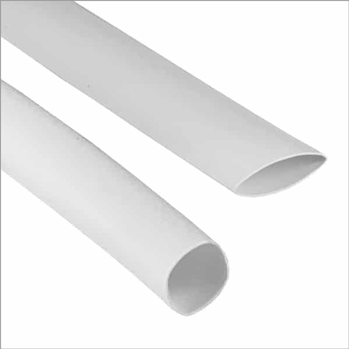 Heat Shrink Tubing, 2:1, 70C Shrink, 0.09"-0.19", Polyolefin, White