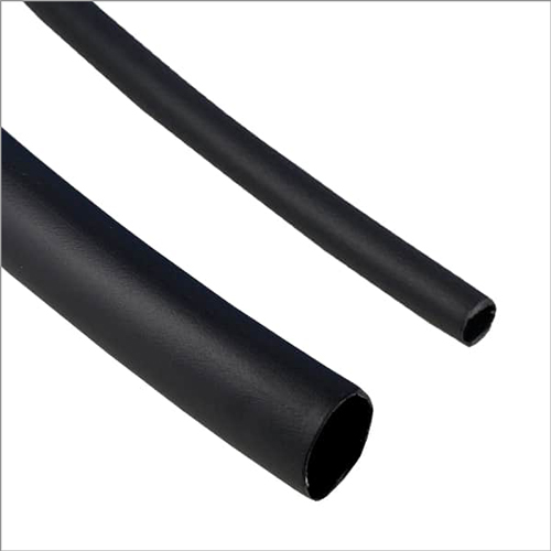 Heat Shrink Tubing, 2:1, 100C Shrink, 0.37"-0.75", Polyolefin, Black