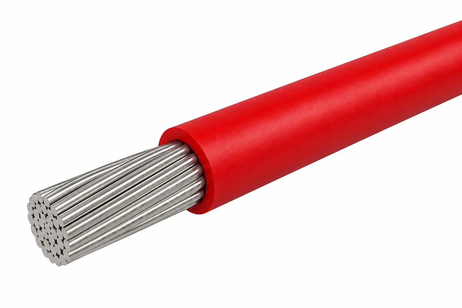Transit & Locomotive Cable, 0.50MM2, 1C, 600V, Red