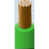 M22759/32 Lead Wire, 24 AWG, XLETFE Insulated, 600V, Green