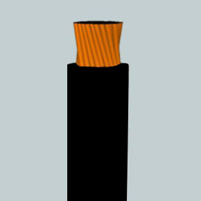 SGT Battery Cable, 4/0 AWG, 1C, Unshielded, PVC Insulated, SAE J-1127, Black