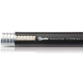 Metal Conduit, 0.84" ID, 3/4" Trade Size, PVC Coated Steel, Black