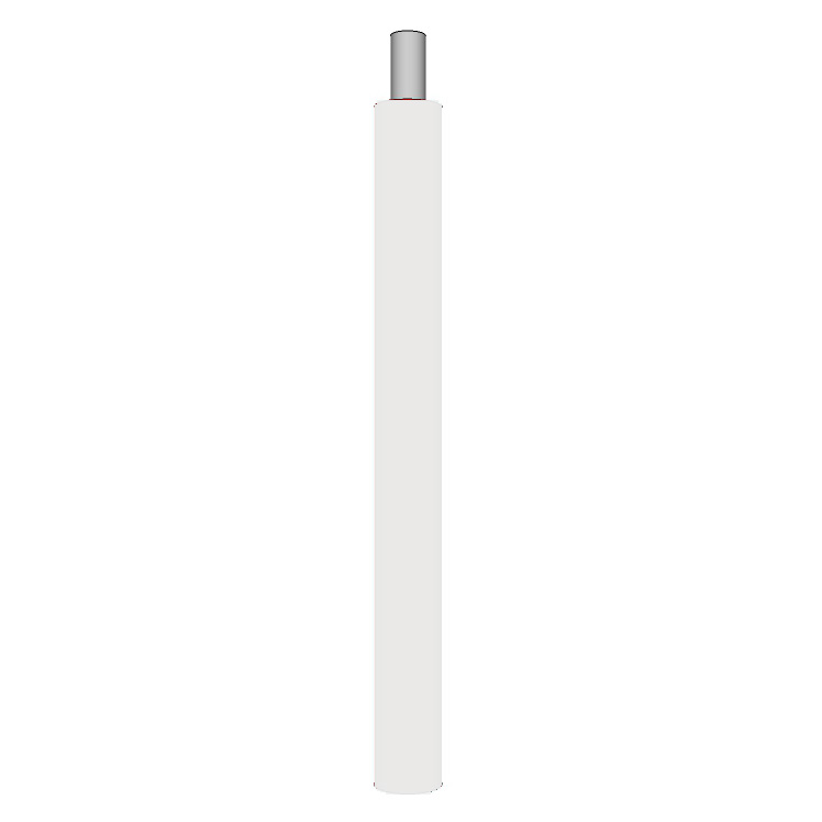 20 AWG, UL 1015 Lead Wire, 10 Strand, 105C, 1kV, Tinned copper, PVC, White