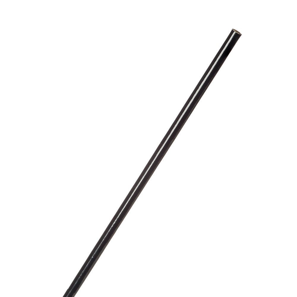 Non-Expandable Sleeve, Vinyl, Size #18, Fiberglass, Black