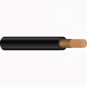 Class K Welding Cable, 8 AWG, 168 Strand, Black